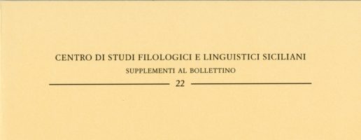 Salvatore C. Trovato | Parole galloitaliche in Sicilia