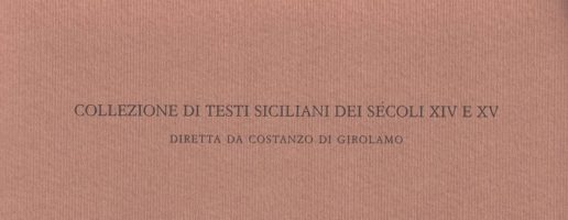 Gaetana Maria Rinaldi | Testi d’archivio del Trecento ( vol. I)