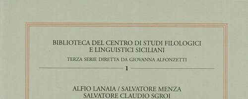 S.C. Trovato, S.C. Sgroi et al. | Per un Nuovo Vocabolario Siciliano