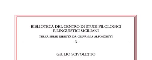 G. Scivoletto |“ARÀ, CHE SI DICE?”. Marcatori del discorso in Sicilia