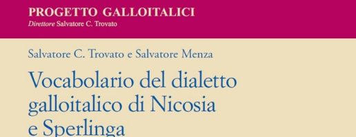 Salvatore C. Trovato e Salvatore Menza | Vocabolario del dialetto galloitalico di Nicosia e Sperlinga