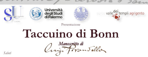 Presentazione “Taccuino da Bonn” Manoscritto di Luigi Pirandello – 2024