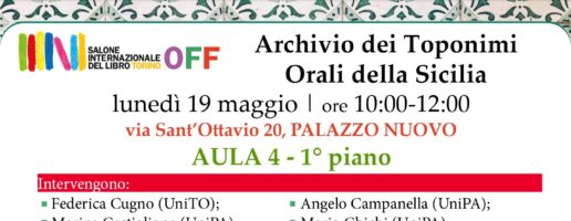 Archivio dei Toponimi Orali in Sicilia – Il progetto ATOS